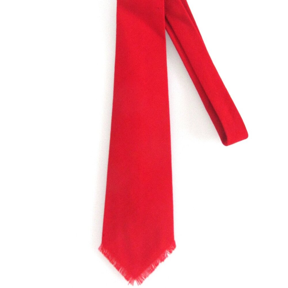 John Webster Vintage Men's Wool Fringed Tie